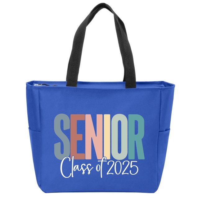 Senior 2025 Class Of 2025 Gift Zip Tote Bag