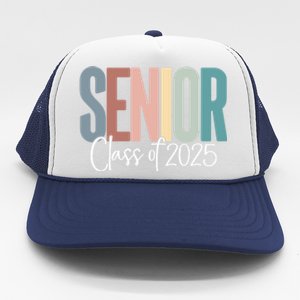 Senior 2025 Class Of 2025 Gift Trucker Hat