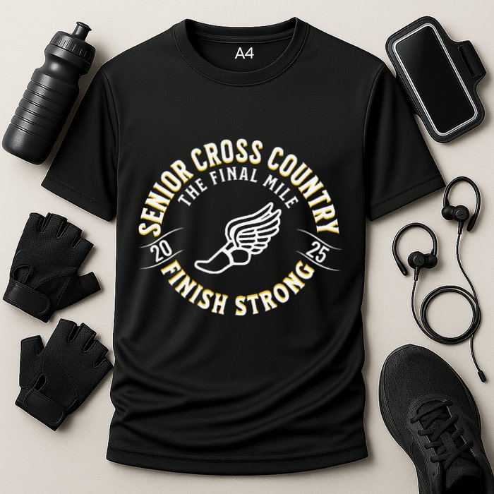 Senior 2025 Cross Country The Final Mile Cooling Performance Crew T-Shirt