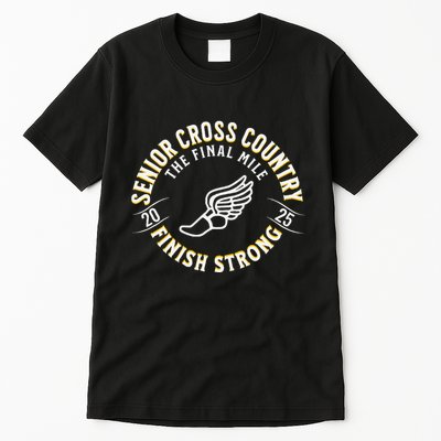 Senior 2025 Cross Country The Final Mile Tall T-Shirt