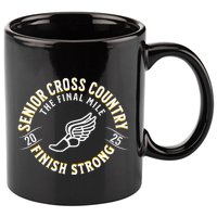 Senior 2025 Cross Country The Final Mile 11oz C Handle Ceramic Mug