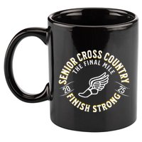 Senior 2025 Cross Country The Final Mile 11oz C Handle Ceramic Mug