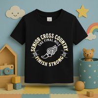 Senior 2025 Cross Country The Final Mile Toddler T-Shirt