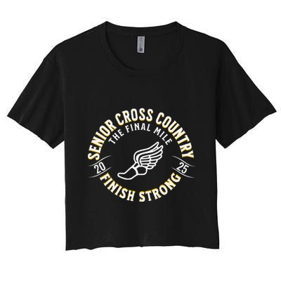 Senior 2025 Cross Country The Final Mile Crop Top
