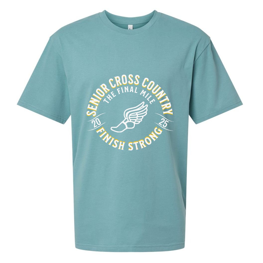 Senior 2025 Cross Country The Final Mile Sueded Cloud Jersey T-Shirt