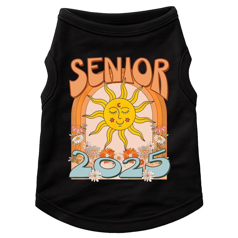 Senior 2025 Class Of 2025 Seniors Graduation 2025 Funny Doggie Tank