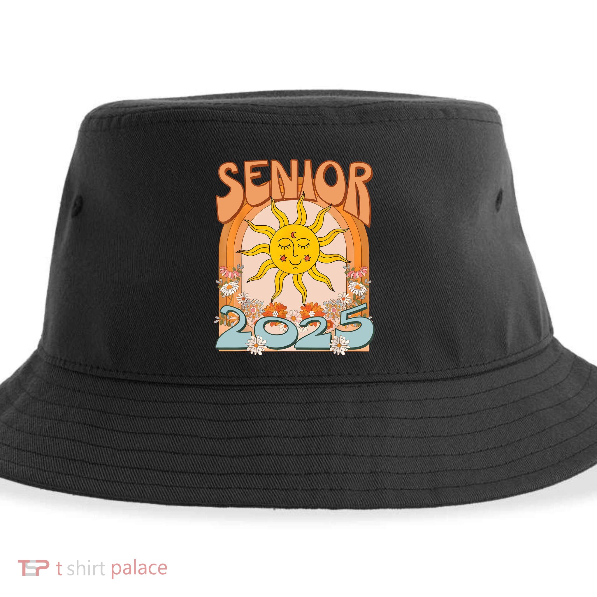 Senior 2025 Class Of 2025 Seniors Graduation 2025 Funny Sustainable Bucket Hat