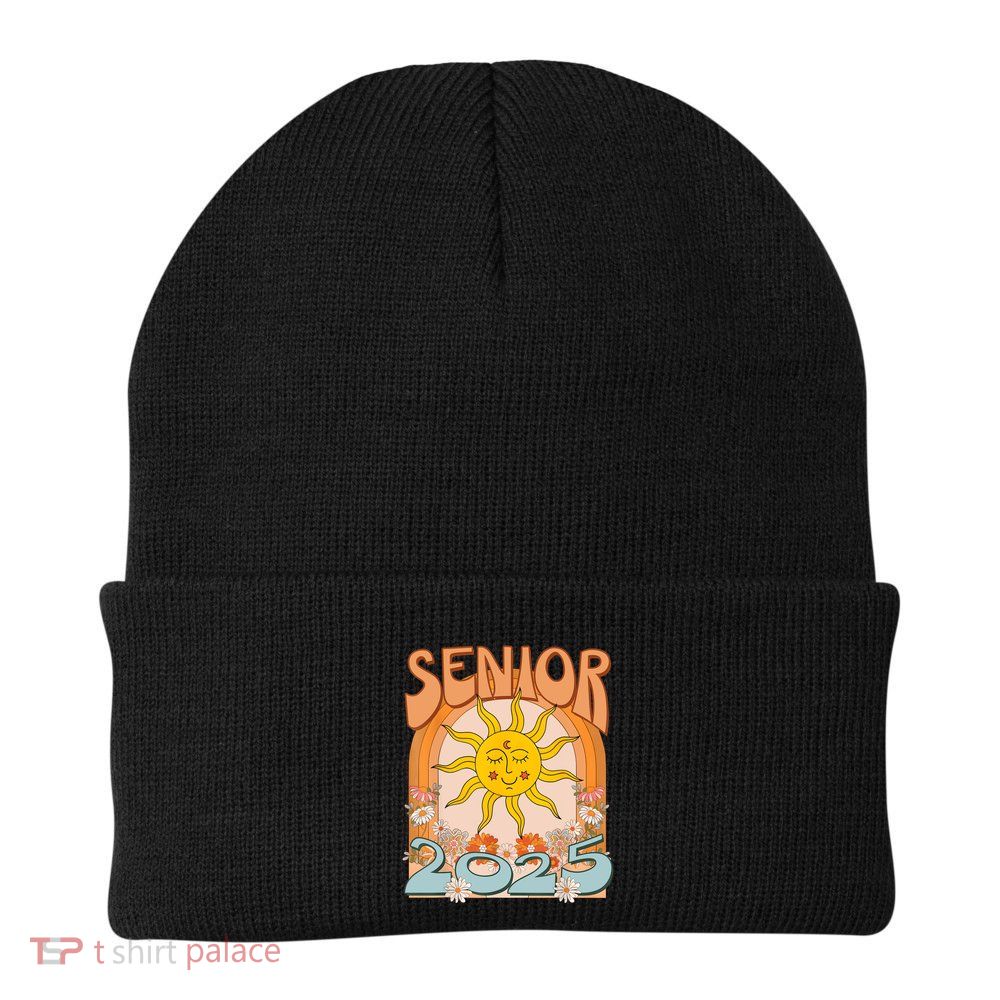 Senior 2025 Class Of 2025 Seniors Graduation 2025 Funny Beanie