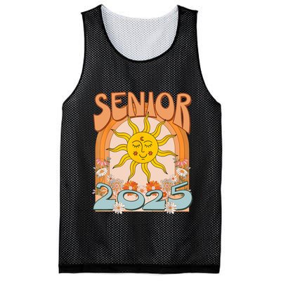 Senior 2025 Class Of 2025 Seniors Graduation 2025 Funny Mesh Reversible Basketball Jersey Tank