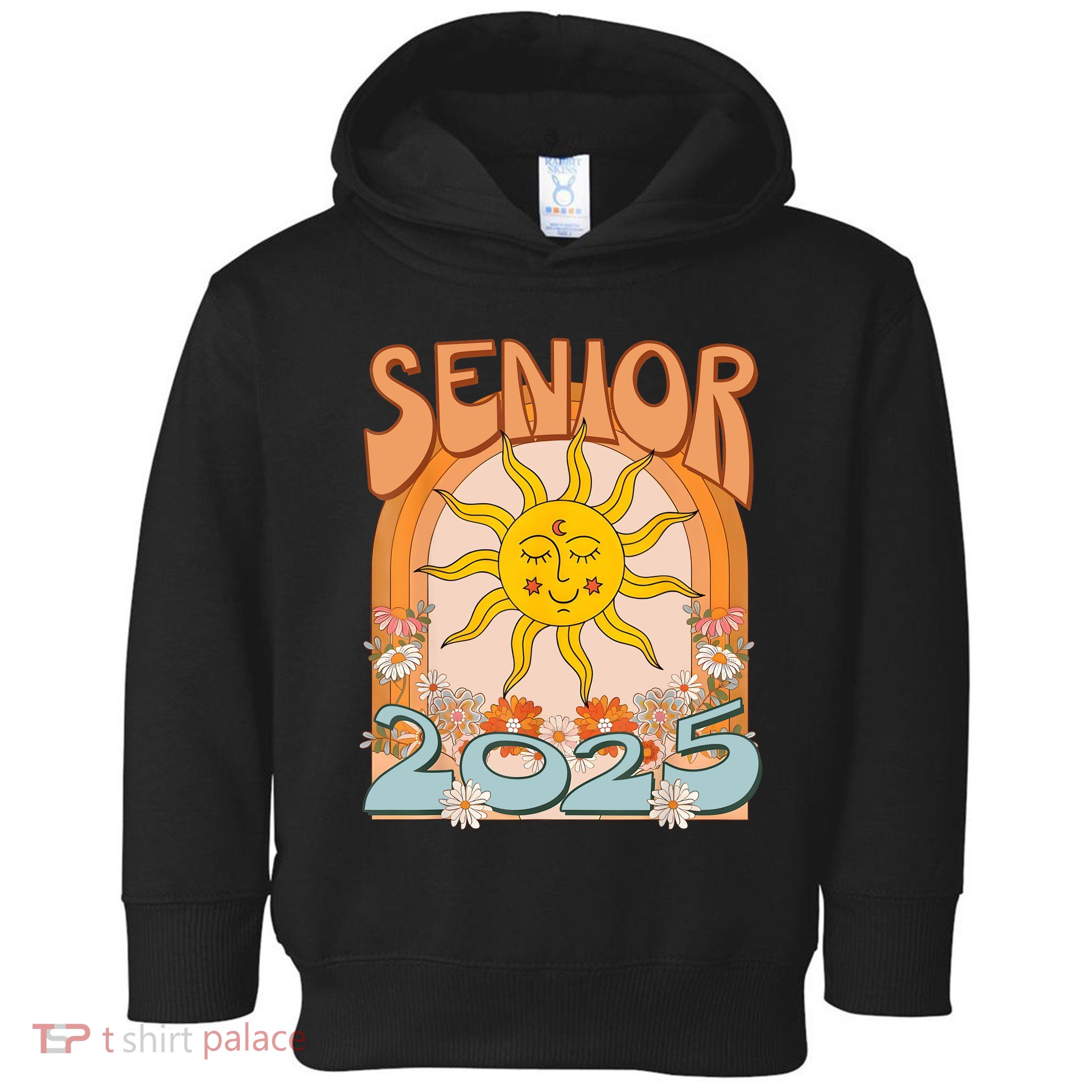 Senior 2025 Class Of 2025 Seniors Graduation 2025 Funny Toddler Hoodie