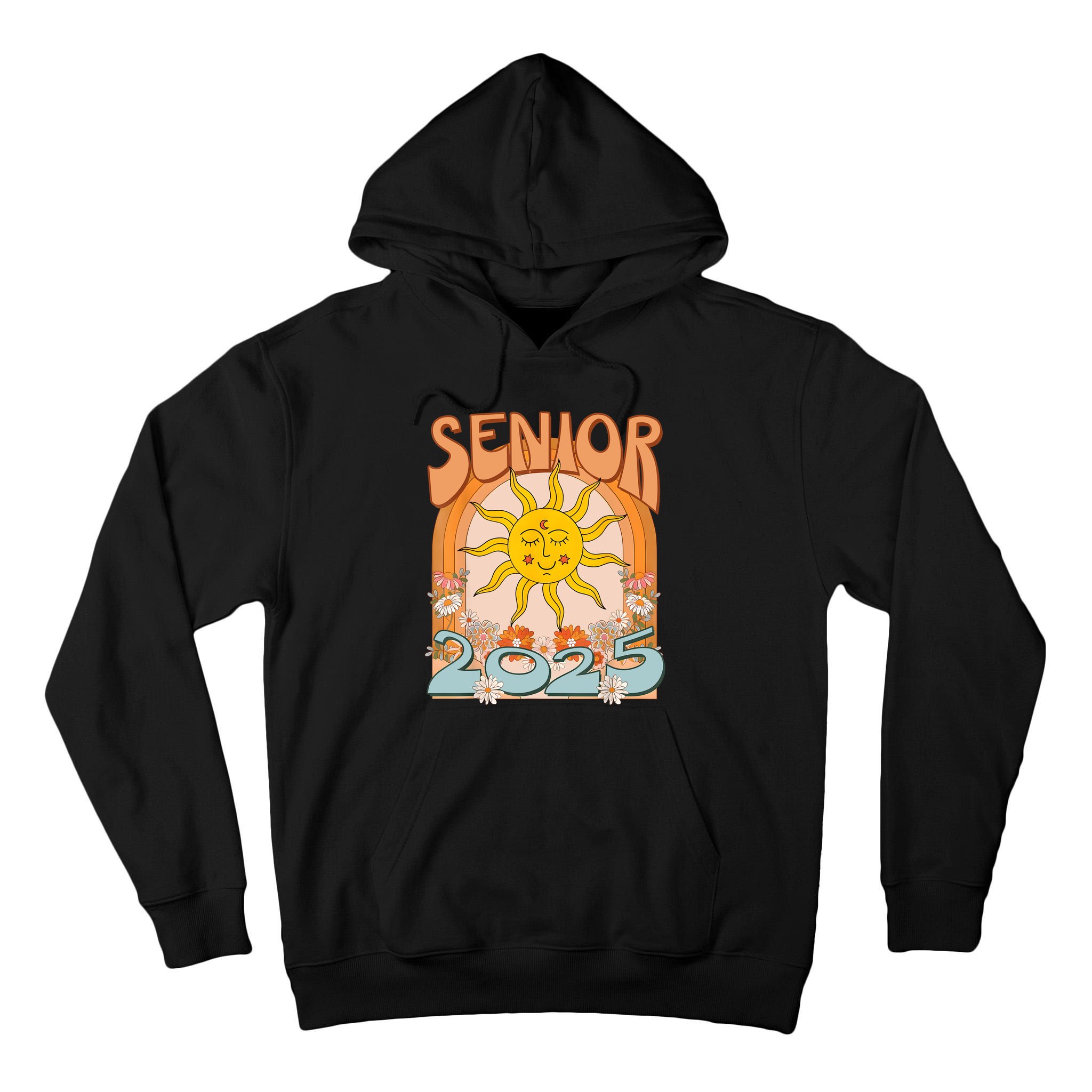 Senior 2025 Class Of 2025 Seniors Graduation 2025 Funny Tall Hoodie
