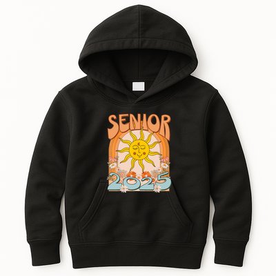 Senior 2025 Class Of 2025 Seniors Graduation 2025 Funny Kids Hoodie
