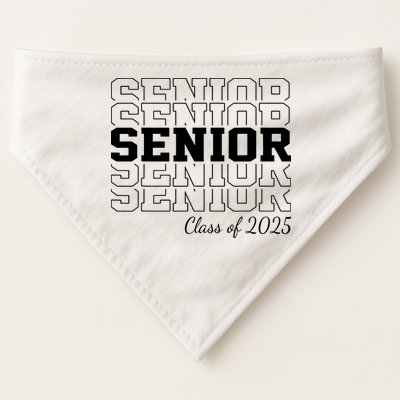 Senior 2025 Class Of 2025 Seniors Graduation 2025 Senior 25 USA-Made Doggie Bandana