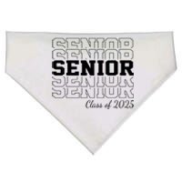 Senior 2025 Class Of 2025 Seniors Graduation 2025 Senior 25 USA-Made Doggie Bandana