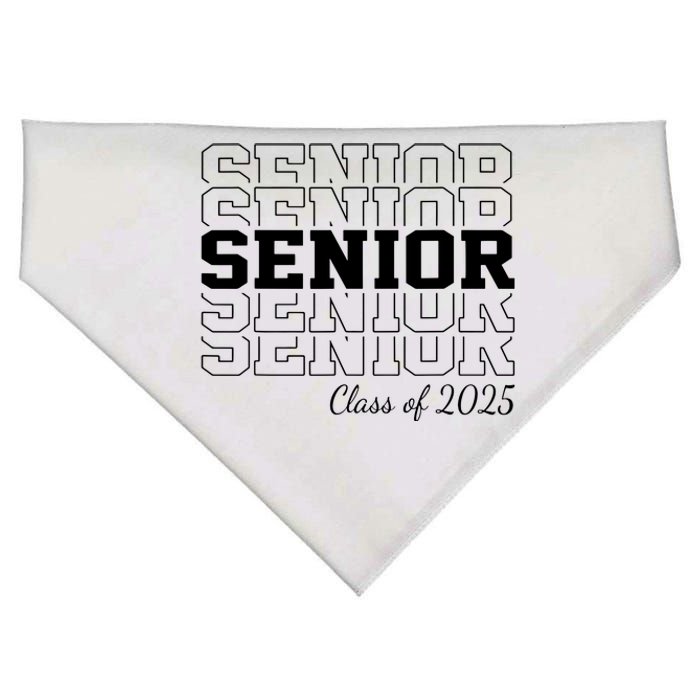 Senior 2025 Class Of 2025 Seniors Graduation 2025 Senior 25 USA-Made Doggie Bandana