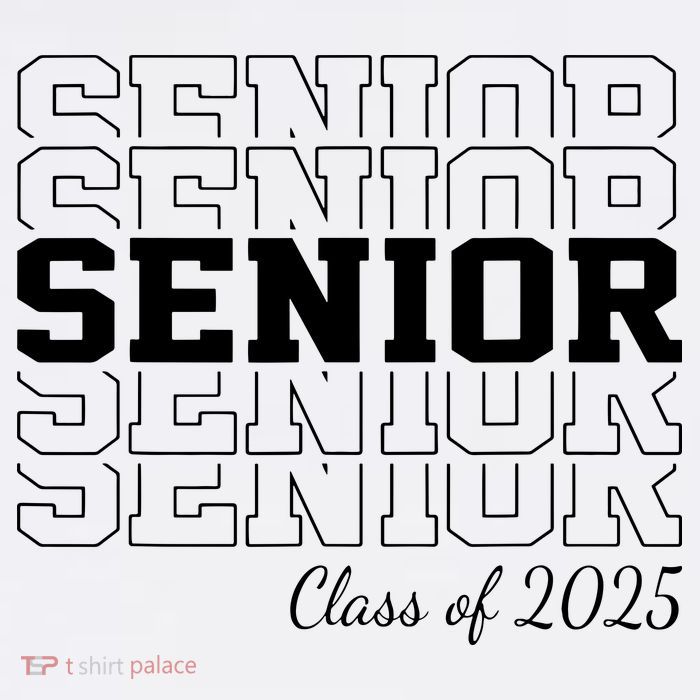 Senior 2025 Class Of 2025 Seniors Graduation 2025 Senior 25 Flatbill Hat