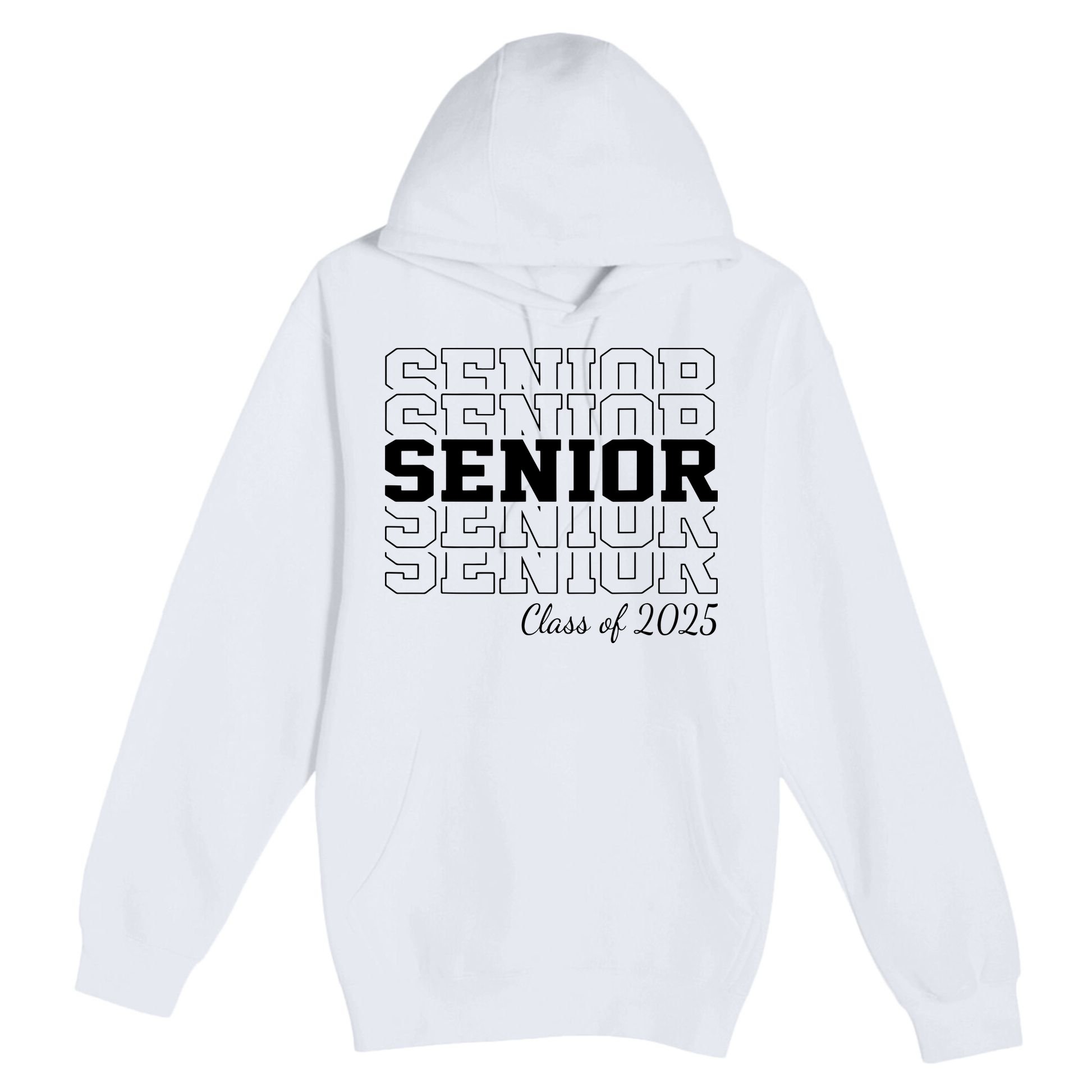 Senior 2025 Class Of 2025 Seniors Graduation 2025 Senior 25 Premium Pullover Hoodie