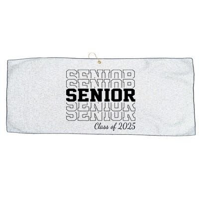 Senior 2025 Class Of 2025 Seniors Graduation 2025 Senior 25 Large Microfiber Waffle Golf Towel
