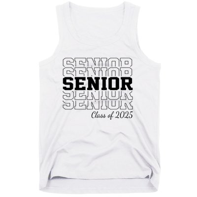 Senior 2025 Class Of 2025 Seniors Graduation 2025 Senior 25 Tank Top