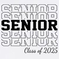 Senior 2025 Class Of 2025 Seniors Graduation 2025 Senior 25 Kids T-Shirt