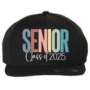 Senior 2025 Class Of 2025 Wool Snapback Cap