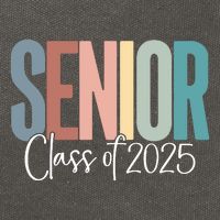 Senior 2025 Class Of 2025 Cotton Canvas Backpack
