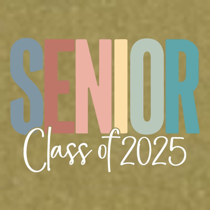 Senior 2025 Class Of 2025 Garment-Dyed Women's Muscle Tee