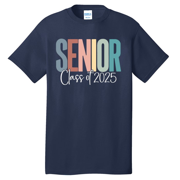 Senior 2025 Class Of 2025 Tall T-Shirt