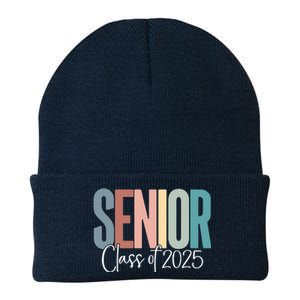 Senior 2025 Class Of 2025 Knit Cap Winter Beanie