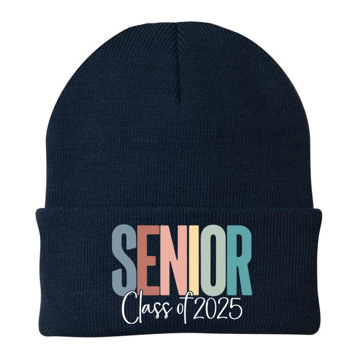 Senior 2025 Class Of 2025 Knit Cap Winter Beanie