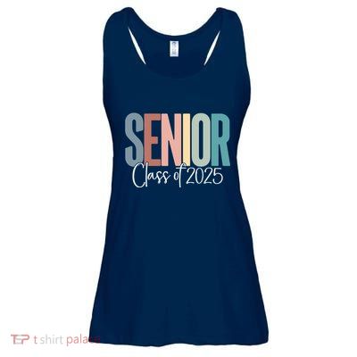 Senior 2025 Class Of 2025 Ladies Essential Flowy Tank