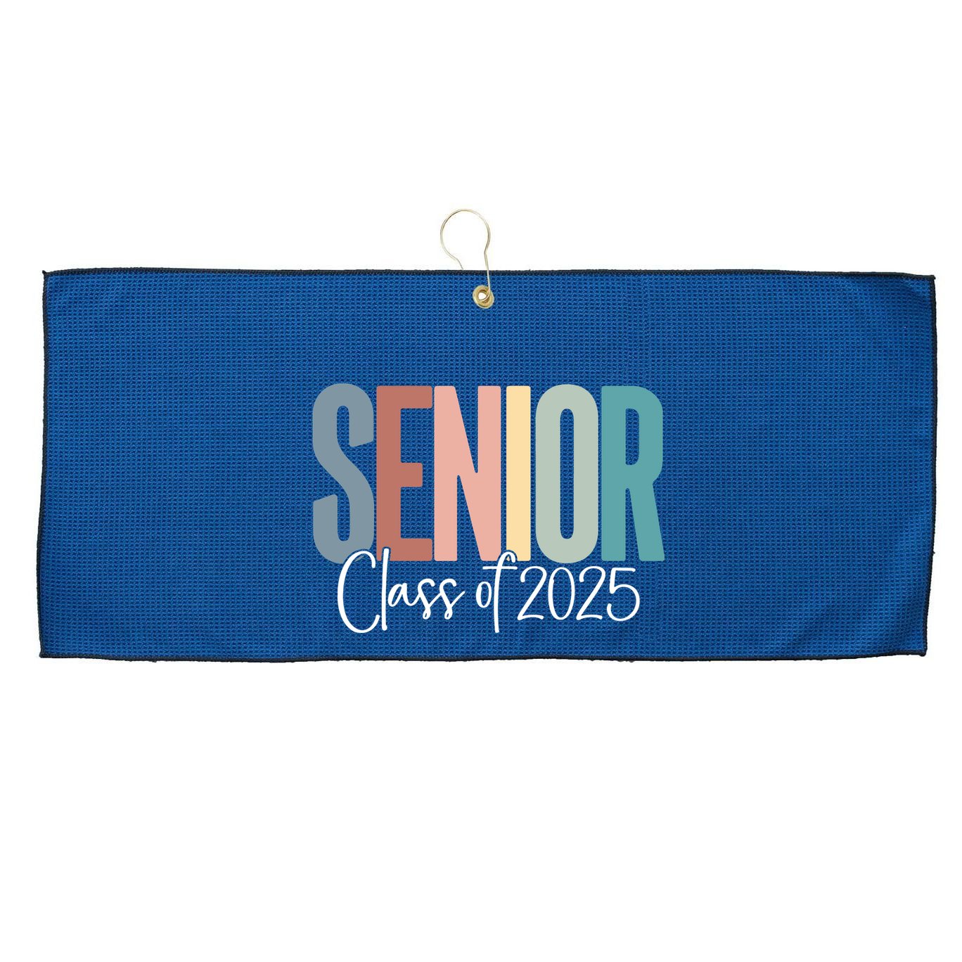 Senior 2025 Class Of 2025 Large Microfiber Waffle Golf Towel