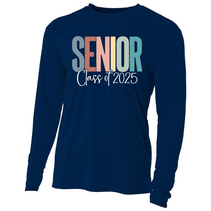 Senior 2025 Class Of 2025 Cooling Performance Long Sleeve Crew