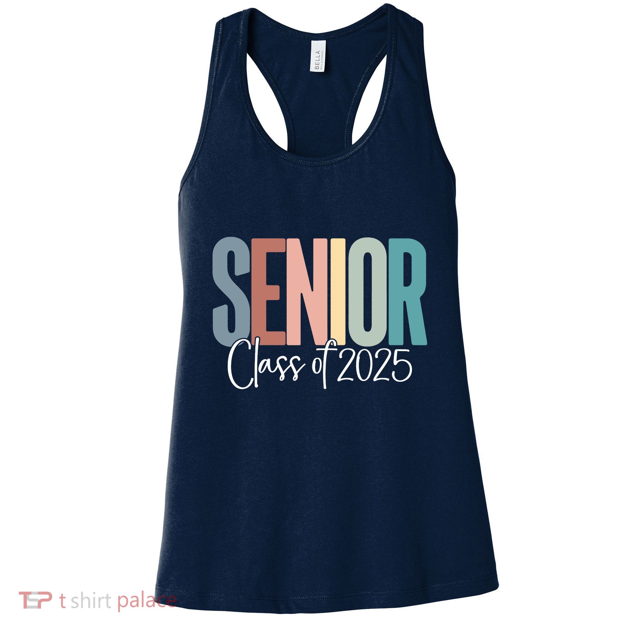 Senior 2025 Class Of 2025 Womens Tank Top