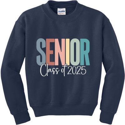 Senior 2025 Class Of 2025 Kids Sweatshirt