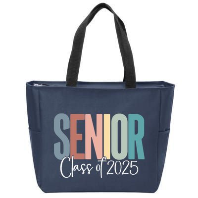 Senior 2025 Class Of 2025 Zip Tote Bag