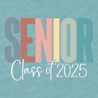 Senior 2025 Class Of 2025 Sueded Cloud Jersey T-Shirt
