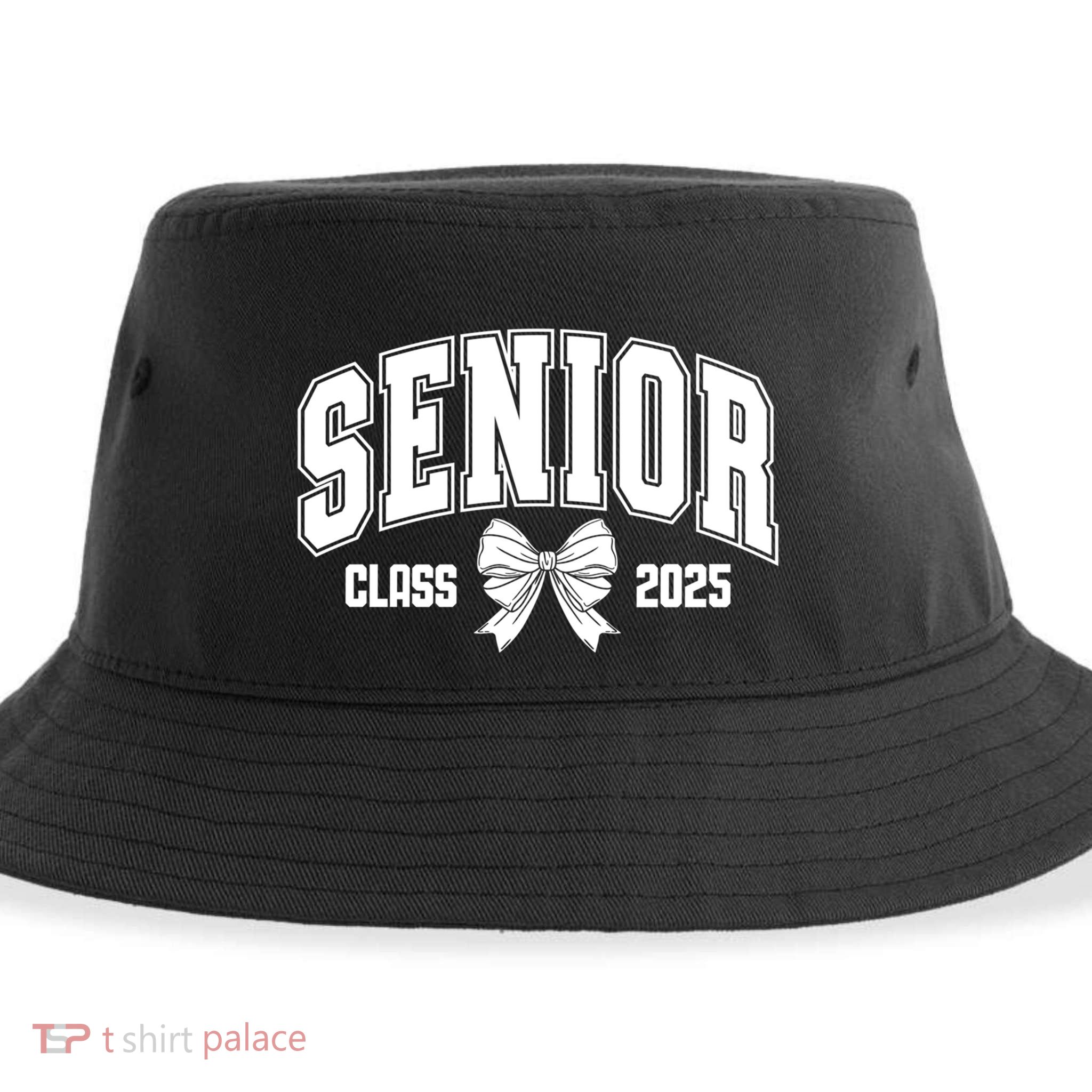 Senior 2025 Coquette Class Of 2025 Senior Year And Gift Sustainable Bucket Hat