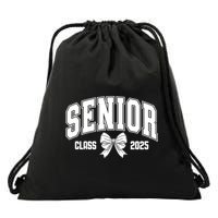 Senior 2025 Coquette Class Of 2025 Senior Year And Gift Drawstring Bag