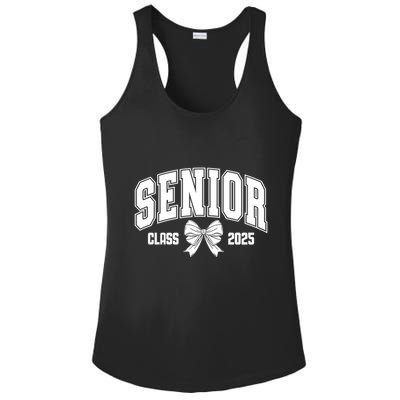 Senior 2025 Coquette Class Of 2025 Senior Year And Gift Ladies PosiCharge Competitor Racerback Tank