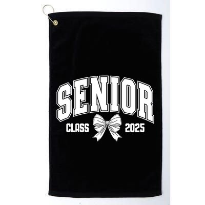 Senior 2025 Coquette Class Of 2025 Senior Year And Gift Golf Towel