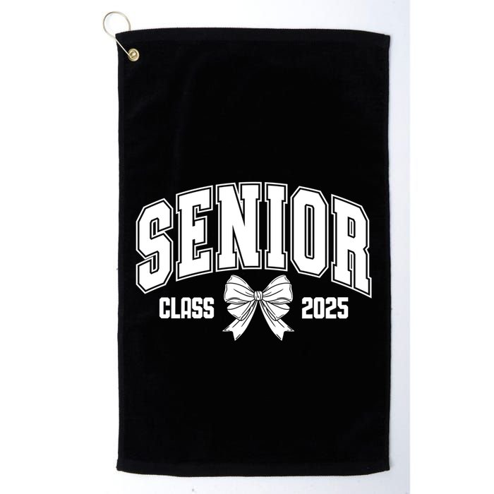 Senior 2025 Coquette Class Of 2025 Senior Year And Gift Golf Towel