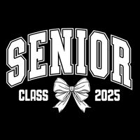 Senior 2025 Coquette Class Of 2025 Senior Year And Gift Wool Snapback Cap