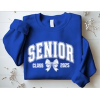Senior 2025 Coquette Class Of 2025 Senior Year And Gift Sweatshirt