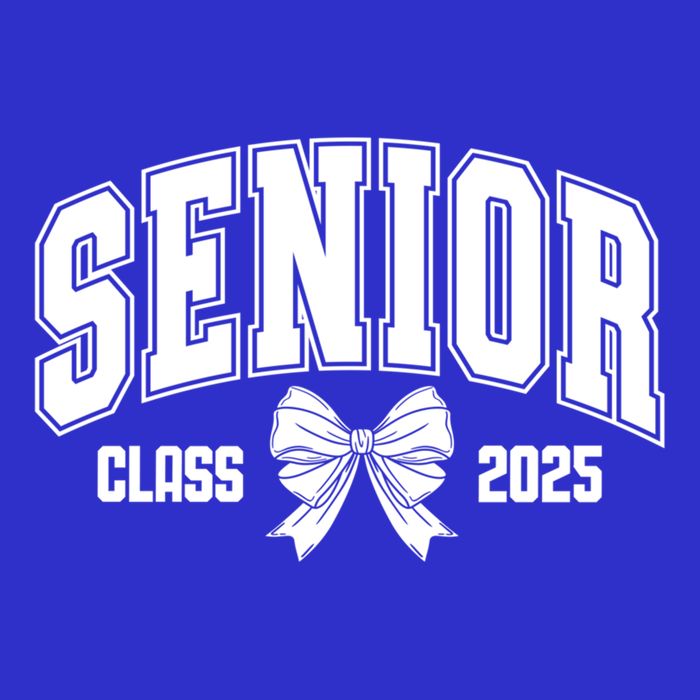 Senior 2025 Coquette Class Of 2025 Senior Year And Gift Sweatshirt