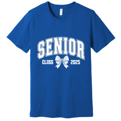 Senior 2025 Coquette Class Of 2025 Senior Year And Gift Premium T-Shirt