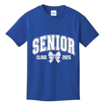 Senior 2025 Coquette Class Of 2025 Senior Year And Gift Kids T-Shirt