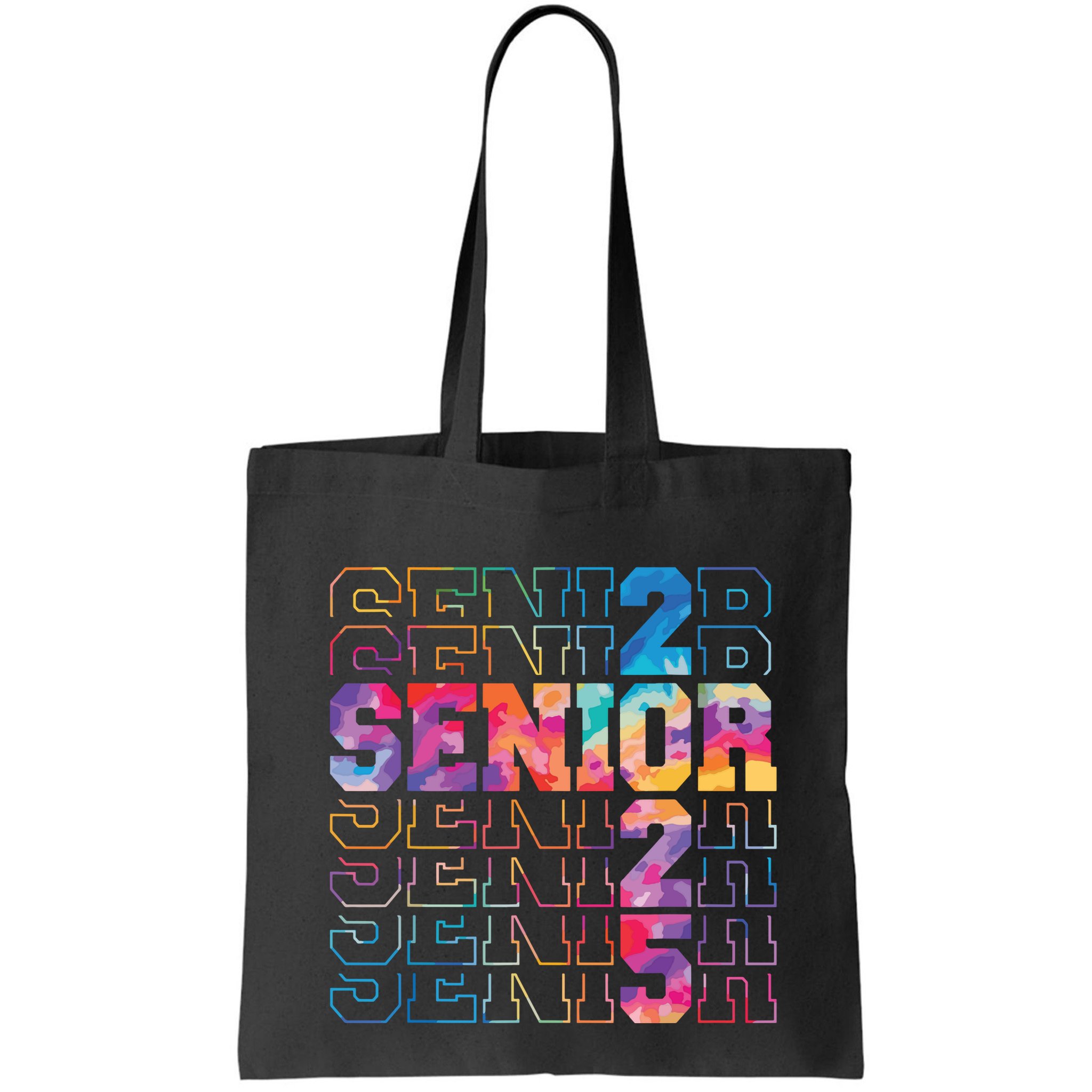 Senior 2025 Class Of 2025 Tie Dye Senior 25 Graduation Bag