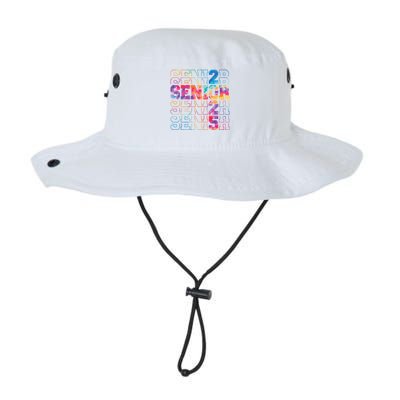 Senior 2025 Class Of 2025 Tie Dye Senior 25 Graduation Bucket Hat