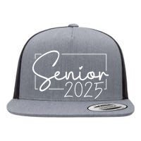 Senior 2025 Class Of 2025 Graduation Flat Bill Trucker Hat